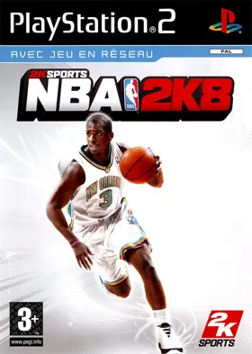 NBA 2K8 box cover front